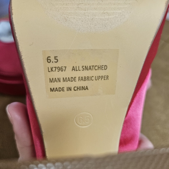 NEW Hotpink Platform Pumps - Picture 11 of 11